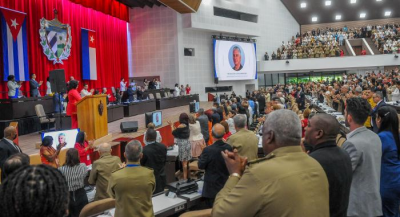 Discurso pronunciado por Miguel Mario Díaz-Canel Bermúdez, reelecto presidente de Cuba