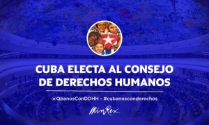 Cuba electa para  el Consejo de Derechos Humanos de la ONU